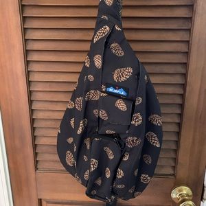 Kavu Rope Bag - Pinecone Pattern